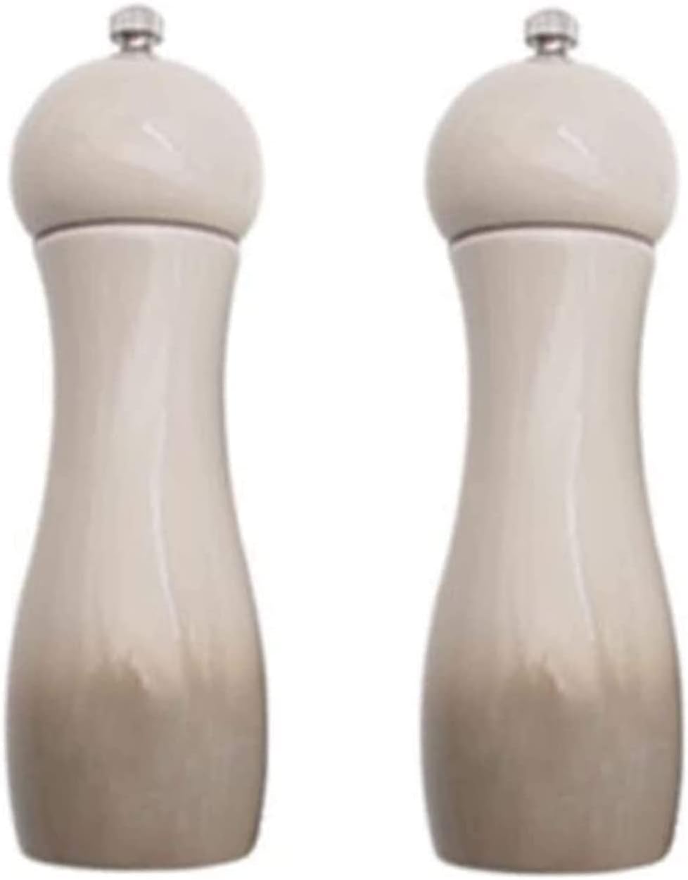 Manual Stainless Steel Salt and Pepper grinder set with adjustable thickness