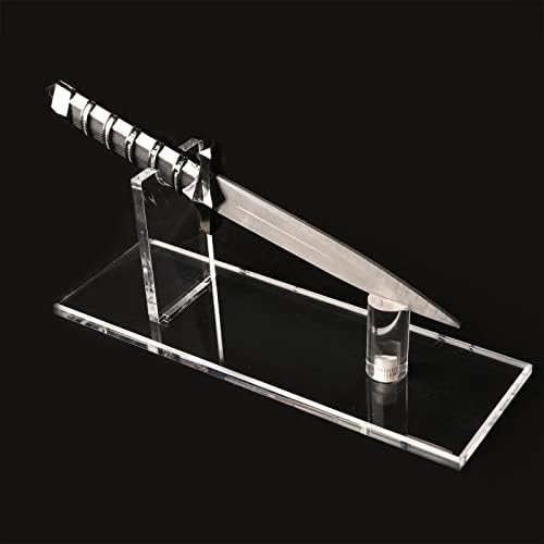 WANLIAN - Folding Pocket Knife Rack - Outdoor Survival Knives Holder with Acrylic Material