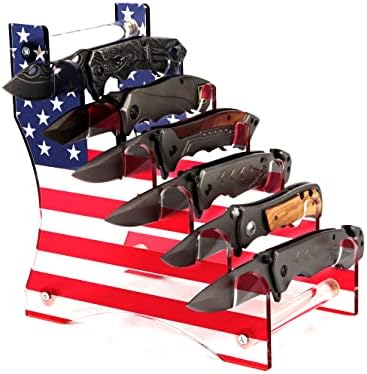 6-Knife Acrylic Display Stand