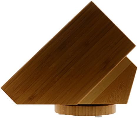 ZWILLING 26-Slot Swivel Bamboo Knife Block