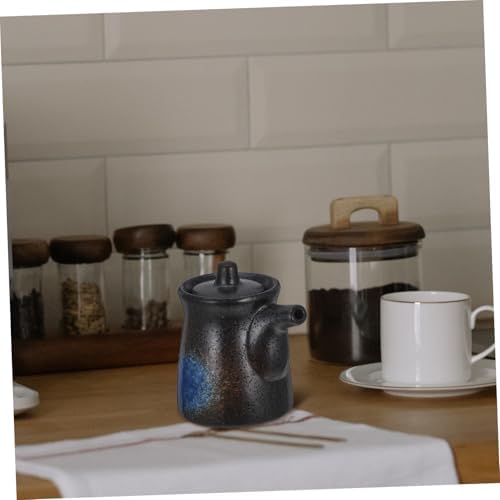 PRETYZOOM4-Piece Imperial Chinese Cookware Set with Oil Vinegar Dispensers