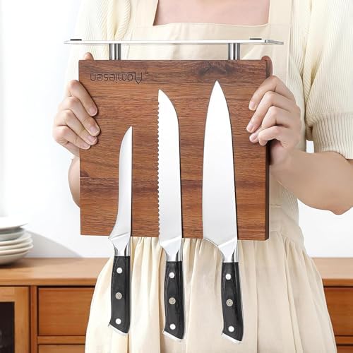 Magnetic Knife Block for Kitchen Organization