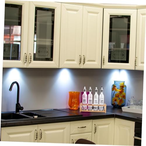 5-Piece Castor Soy Bottle Storage Shelf for Cooking Spices