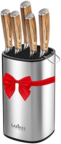 Stainless Steel Knife Block