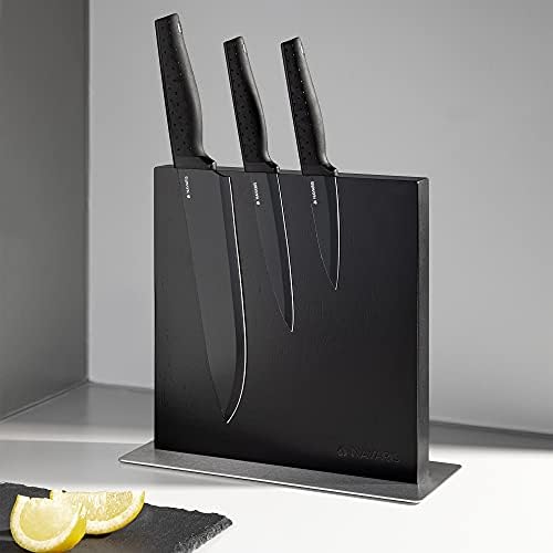 Stylish Magnetic Knife Block for Kitchen Storage