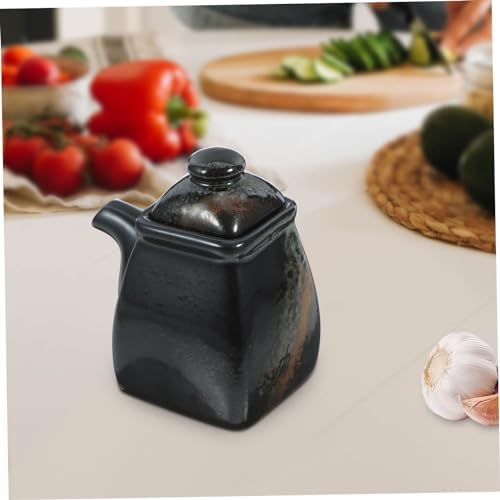 Japanese Soy Sauce Dispenser Ceramic Kitchen Ose Gaseru Oiw Shell 95mm