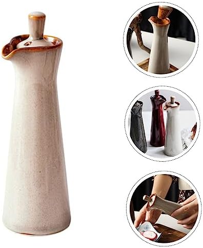 Japanese Pottery Oil Bottle Dispenser