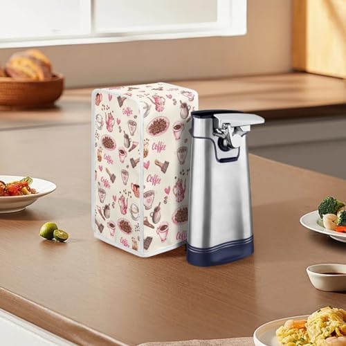 Coffee Pattern Electric Can Opener - Multi-Purpose Kitchen utensils