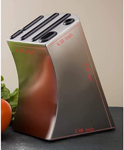 Sturdy Stainless Steel Knife Holder for Counters