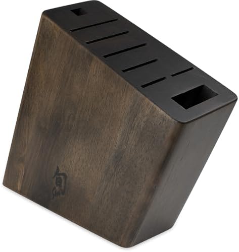 Shun Angled Knife Block for Professional and Home Chefs
