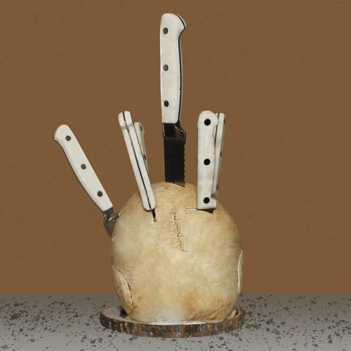 Gothic Spider Halloween Knives Decorative Mulong Skeleton Deck Holder