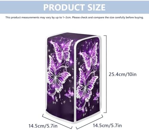 ZUXONGSY Purple Electric Can Opener Dust Cover