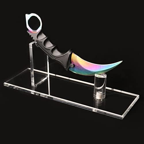 WANLIAN - Folding Pocket Knife Rack - Outdoor Survival Knives Holder with Acrylic Material