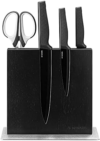 Stylish Magnetic Knife Block for Kitchen Storage