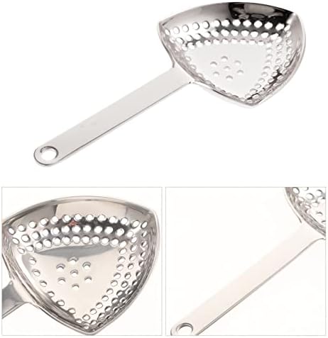 Hemoton Stainless Steel Cocktail Strainer - Bar Kitchen Essential