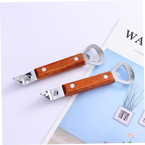9-Piece Stainless Steel Bottle Can Opener Ergonomic Kitchen Essential