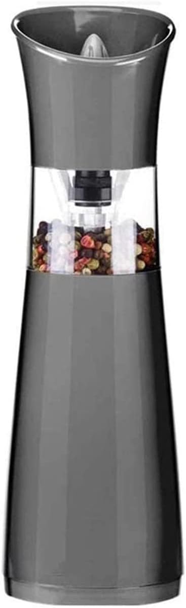 Electric Salt Pepper Grinder Adjustable Coarseness Set with LED Light