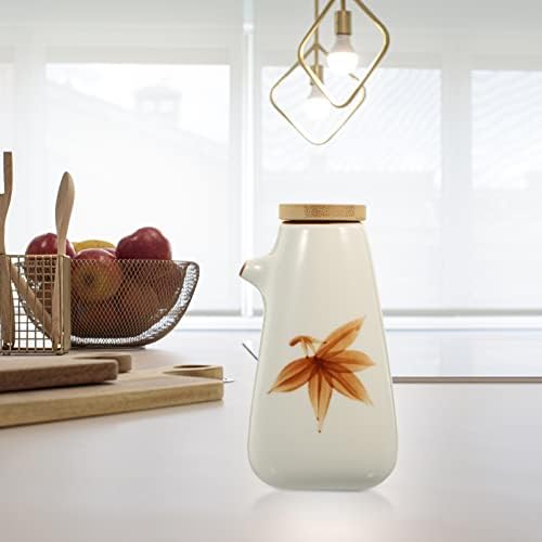 SHERCHPRY Hand-Painted Multi-Use Oil Vinegar Dispenser