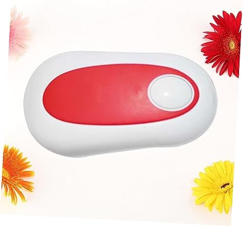 Mini Electric Can Opener with 2PCS White Red