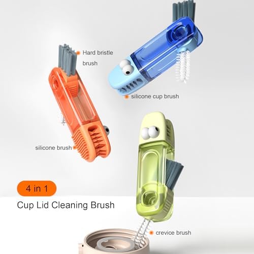 Everything in One Cup Lid Cleaning Brush