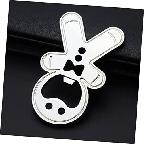 Cabilock 2pcs Zinc Alloy Bottle Opener Keychain