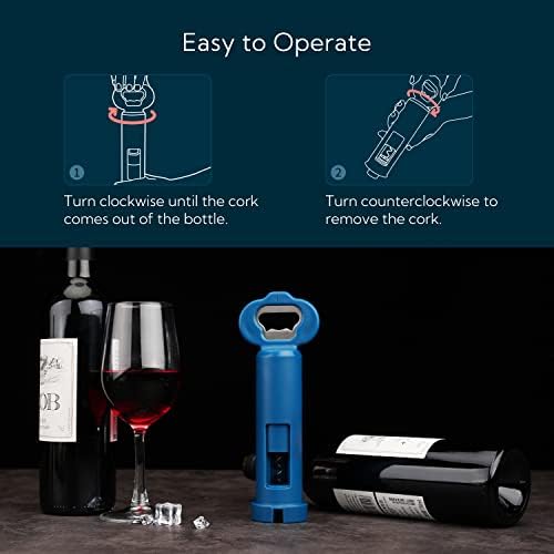 KITCHENDAO 3-in-1 Wine Beer Opener
