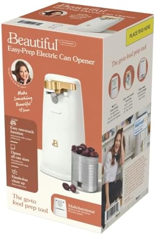 Elegant Electric Can Opener Perfect for Your Kitchen