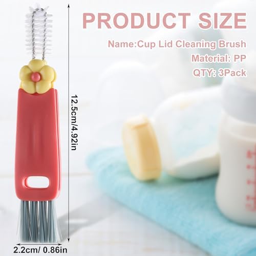 Chefs Secret Multifunctional 3 in 1 Cup Lid Cleaner