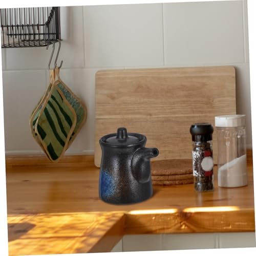 PRETYZOOM4-Piece Imperial Chinese Cookware Set with Oil Vinegar Dispensers