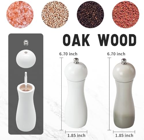 Premium Salt and Pepper Grinder Set