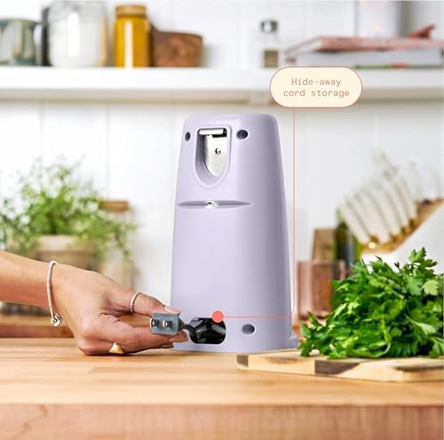 Sleek Safe Electric Can Opener for Easy Meal Prep