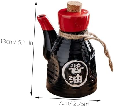 Soy Sauce Surrounds Heart - 200ml Ceramic Condiment Dispenser