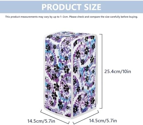 Tie Dye Paw Electric Can Opener Cover