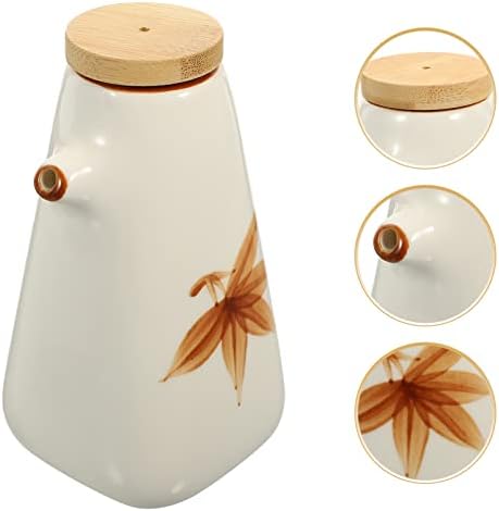 SHERCHPRY Hand-Painted Multi-Use Oil Vinegar Dispenser