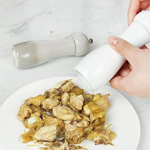 Manual Stainless Steel Salt and Pepper grinder set with adjustable thickness