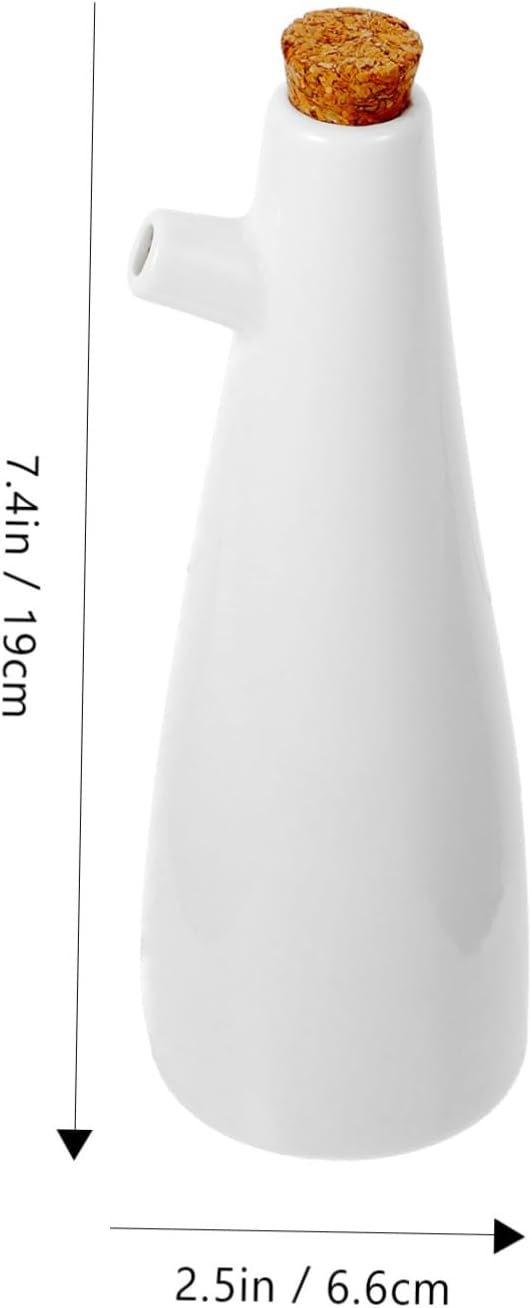 Ceramis Wood Soy Sauce Pot Multi-Function Oil Vinegar Dispenser - Japanese Style Kitchenessential