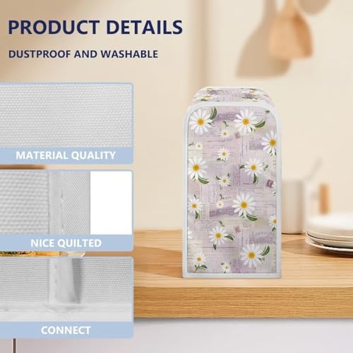 Stylish Daisy Electric Can Opener Dust Cover