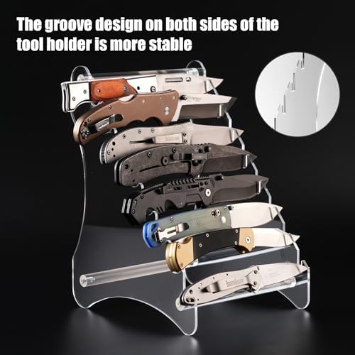 Biobasedon Acrylic Knife Display Stand