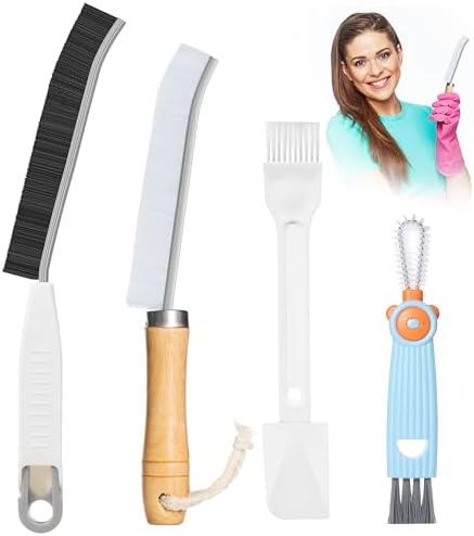 4-Piece Crevice Cleaning Brush Set