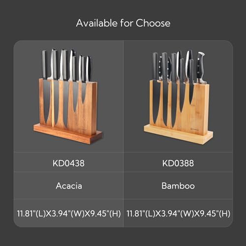 Luxury Acaciawood Knife Block Holder