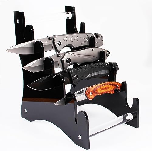 HHUXIUE Acrylic Knife Display Case