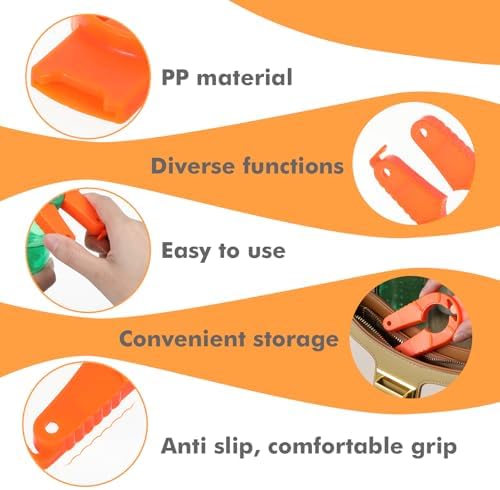 4-Piece 3-in-1 Jar Lid Opener Set for Seniors
