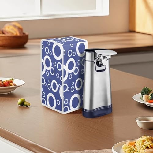 Suhoaziia Circle Pattern Electric Can Opener Dust Cover