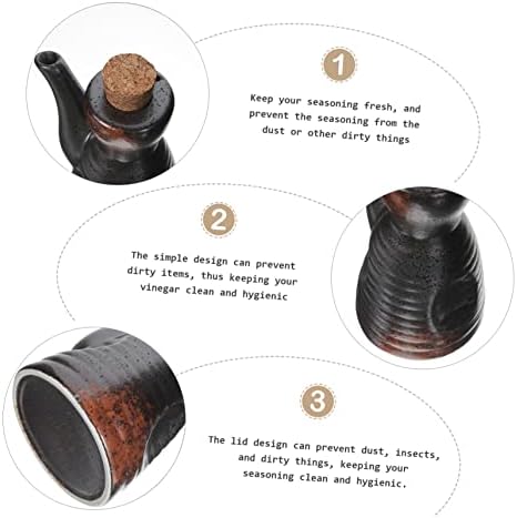 DECHOUS Japanese Ceramic Soy Sauce Dispenser