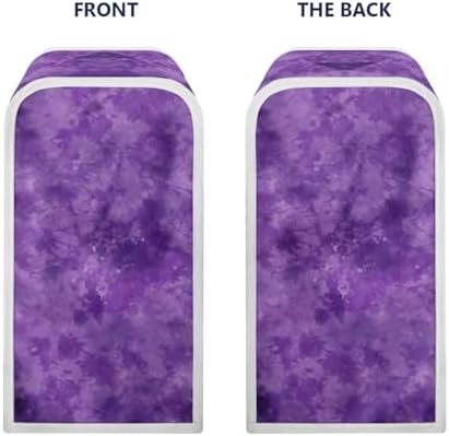 Purple Tie-Dye Can Opener Cover