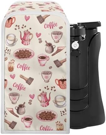 Coffee Pattern Electric Can Opener - Multi-Purpose Kitchen utensils