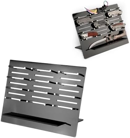 13 Knives Display Organizer Acrylic Storage Rack