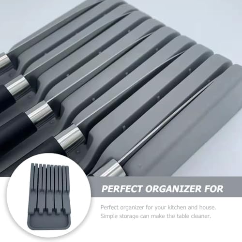 PACKOVE Sharp Durable Kitchen Knife Block