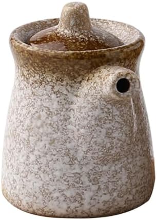 Perfect Oil Dispenser for Home Restaurant Japanese Style Ceramic Pot