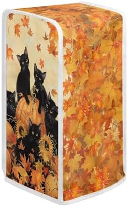 Stylish Black Cats Can Opener Cover
